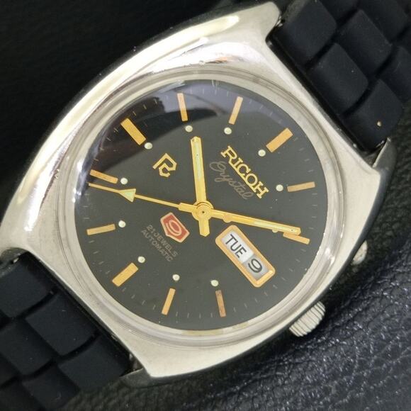 Ricoh Other - Black and Gold Men's Watch